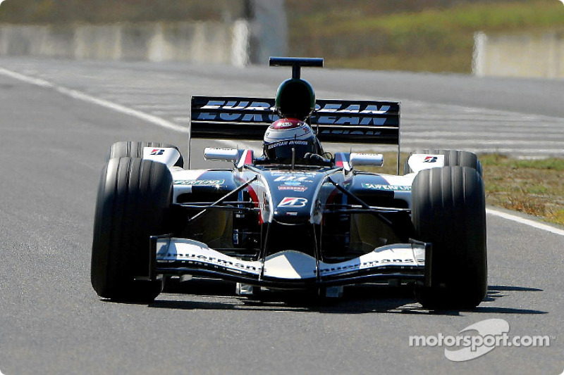 Minardi PS04 eerste stap: Jos Verstappen