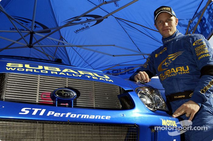 Petter Solberg, campeón del mundo del WRC 2003