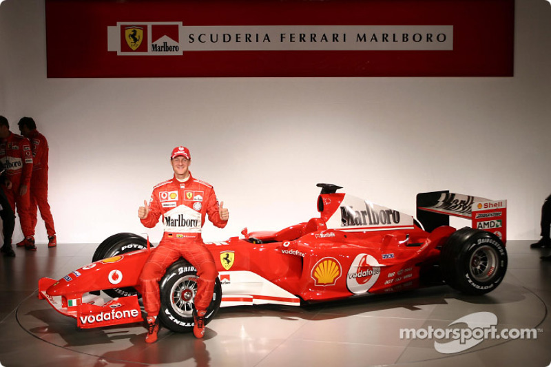 Міхаель Шумахер і Ferrari F2004