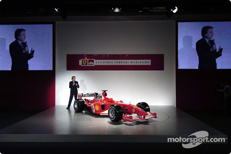 Лука ді Монтедземоло представляє Ferrari F2004