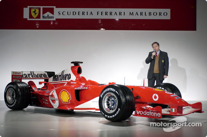Жан Тодт презентує Ferrari F2004