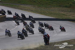 Le départ en Superbike