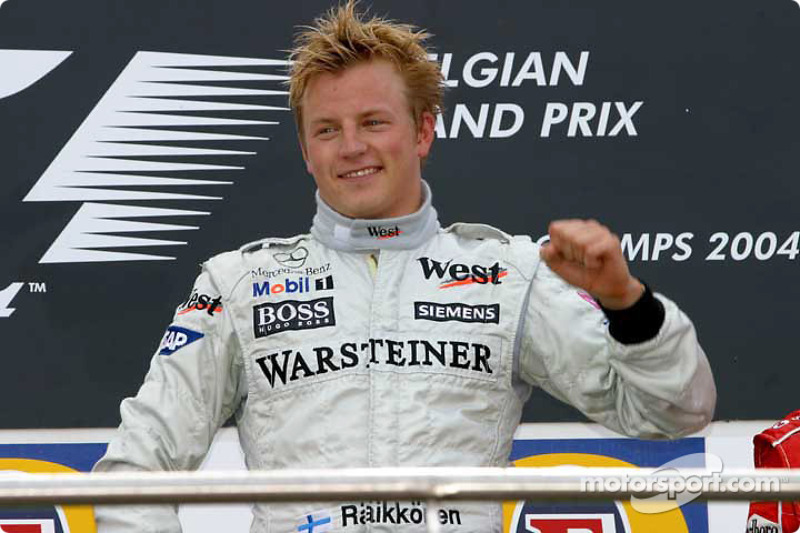 5 – Гран Прі Бельгії 2004: Кімі знімає з McLaren прокляття