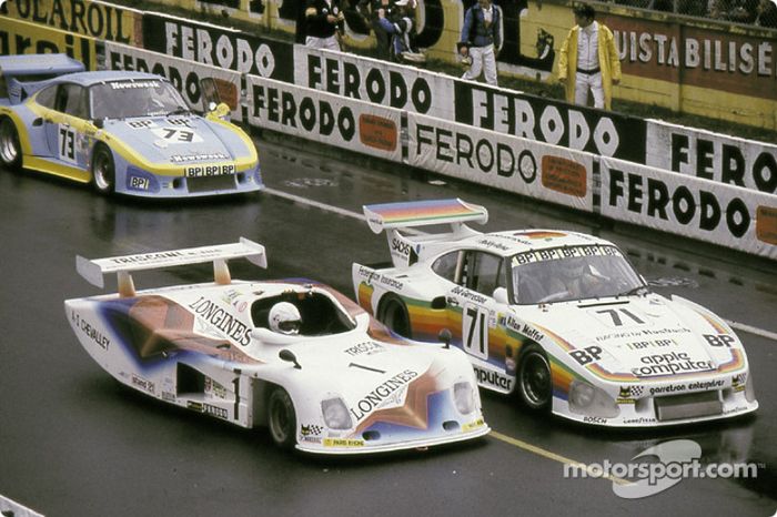 El 935 K3 #71 abandonó tras 134 vueltas en 1980