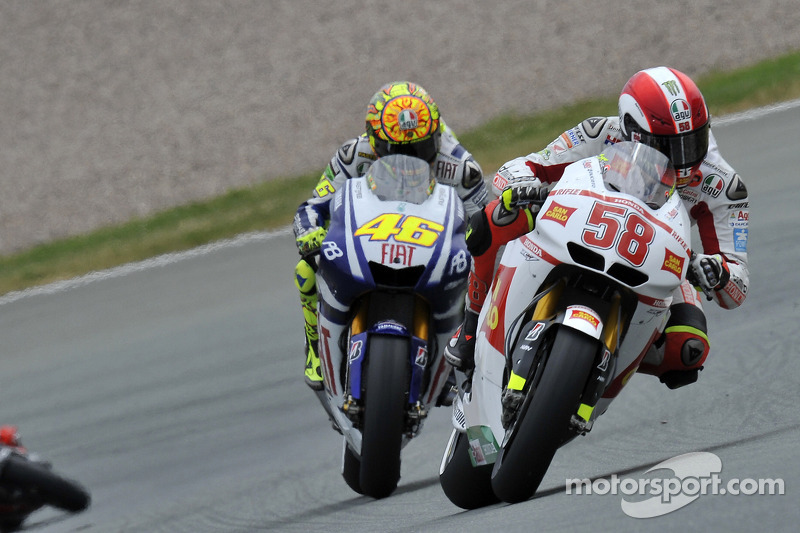 Marco Simoncelli, San Carlo Honda Gresini, Valentino Rossi, Fiat Yamaha Team