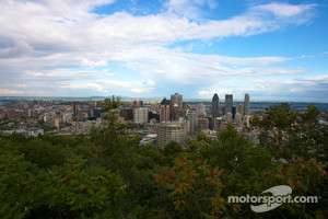 A view of downtown Montréal