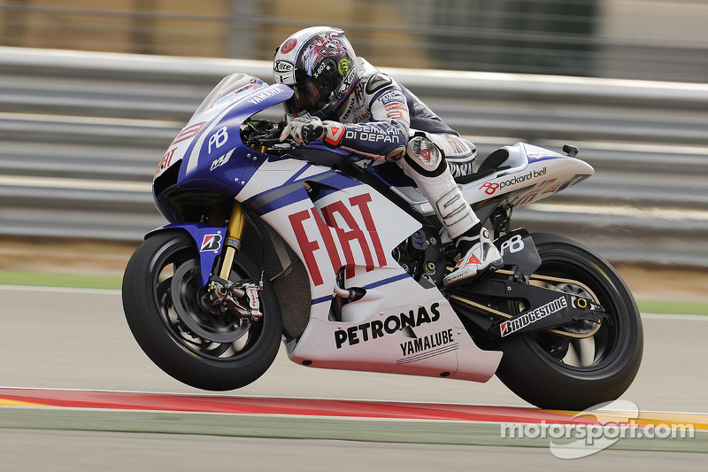 El GP de Aragón 2010 se disputó justo después del de San Marino en el que Tomizawa falleció