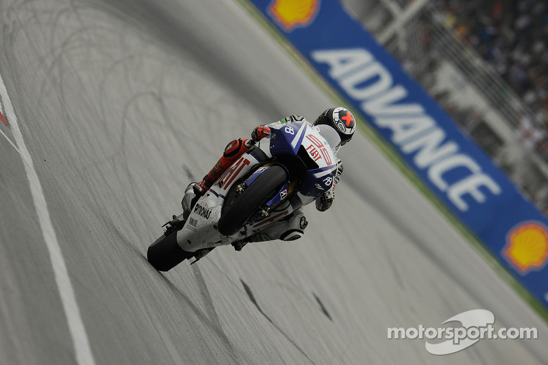 Campeón de MotoGP 2010 Jorge Lorenzo, Fiat Yamaha Team