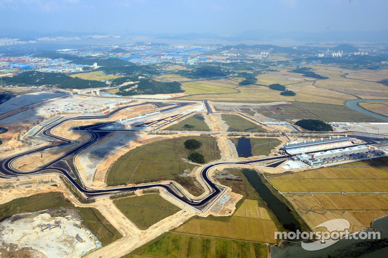 Circuitos: Malásia, Coreia do Sul (foto) e Índia faziam parte do calendário. O GP da Alemanha daquele ano foi realizado em Nürburgring.