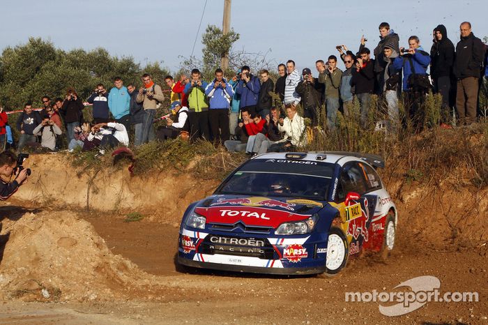 Auto Citroën C4 WRC de Sebastien Ogier y Julien Ingrassia, Citroën Junior Team