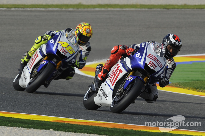 Jorge Lorenzo, Fiat Yamaha Team, Valentino Rossi, Fiat Yamaha Team