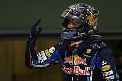 Race winner and 2010 Formula One World Champion Sebastian Vettel, Red Bull Racing, celebrates