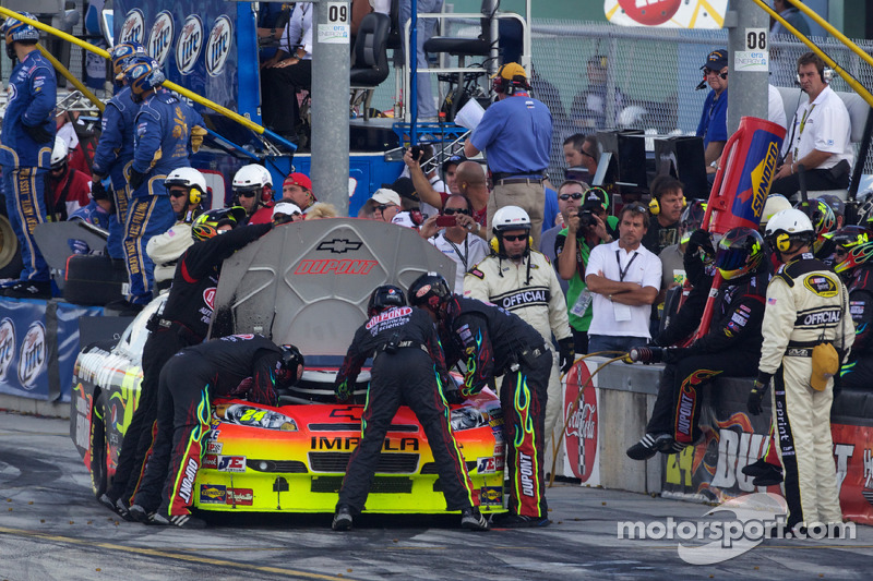 Jeff Gordon, Hendrick Motorsports Chevrolet a des problèmes