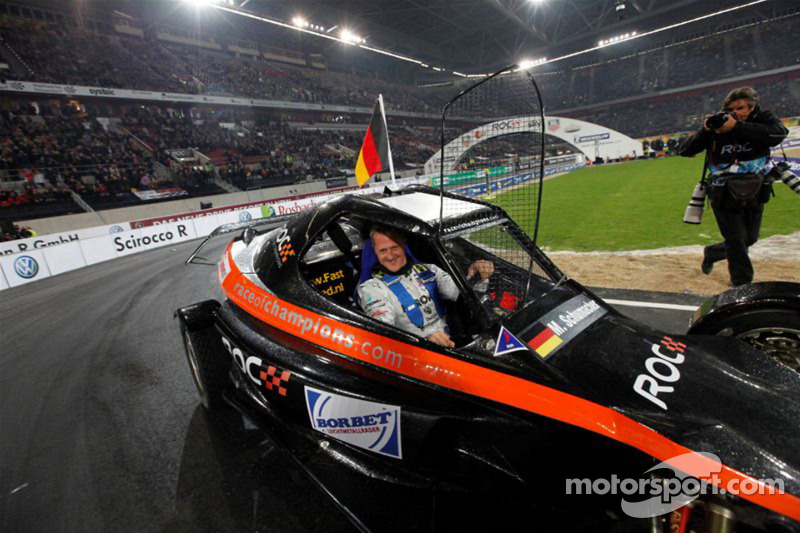 Final: Ganador de la Copa de las Naciones Michael Schumacher para el equipo Alemania