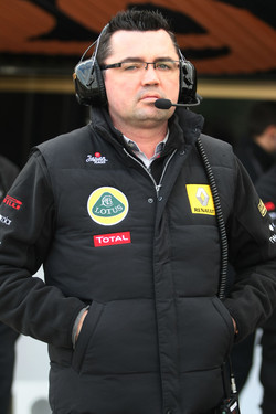 Eric Boullier, Team Principal, Lotus Renault GP