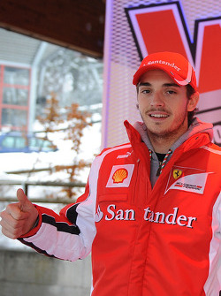 Jules Bianchi, pilote d'essais Scuderia Ferrari
