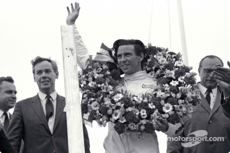 Grand Prix des Pays-Bas 1967 : le vainqueur Jim Clark