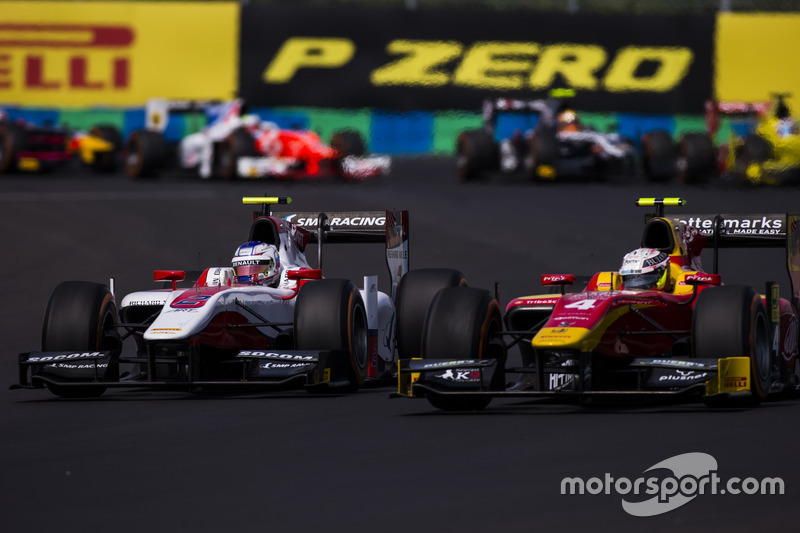 Sergey Sirotkin, ART Grand Prix et Jordan King, Racing Engineering