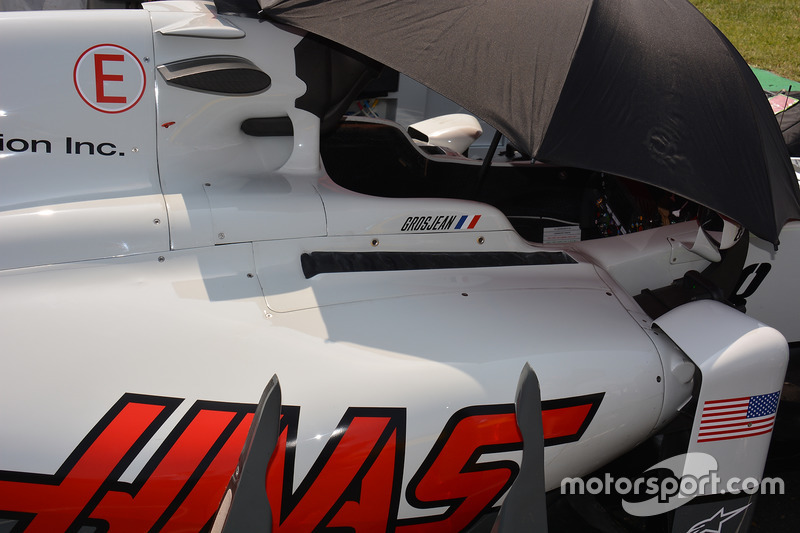 Haas F1 Team VF-16 detail