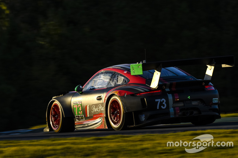 9. #73 Park Place Motorsports Porsche GT3 R: Patrick Lindsey, Jörg Bergmeister, Matt McMurry