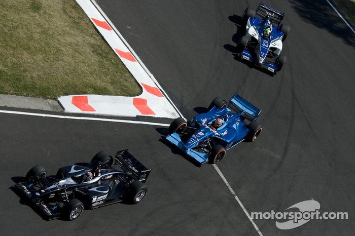 Alex Figge, Alex Tagliani y Nelson Philippe