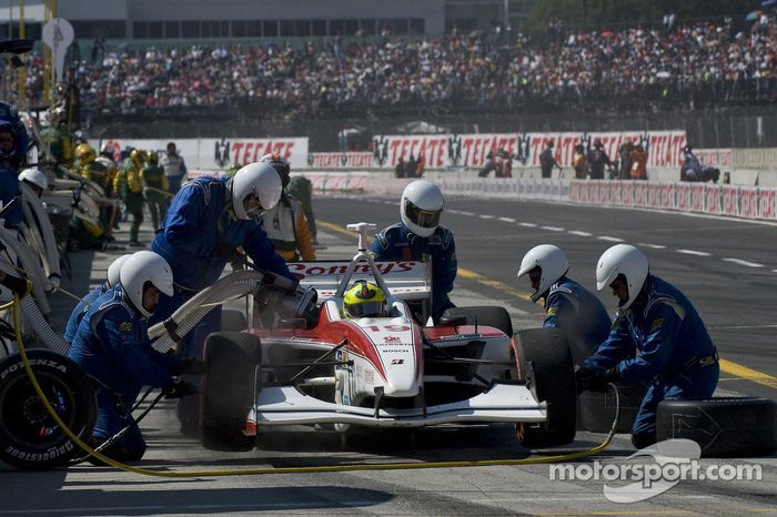 Pit stop de Bruno Junqueira