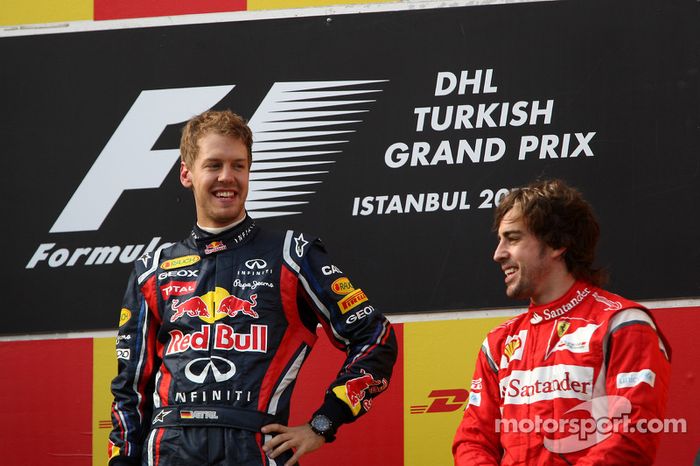 66- Fernando Alonso, 3º en el GP de Turquía 2011 con Ferrari