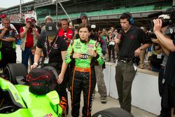 Danica Patrick, Andretti Autosport tras correr la última calificación