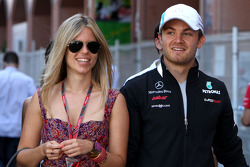 Nico Rosberg, Mercedes GP and Vivian Sibold