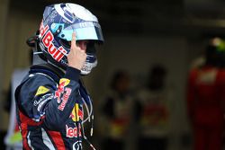 Autor de la pole position, Sebastian Vettel, Red Bull Racing