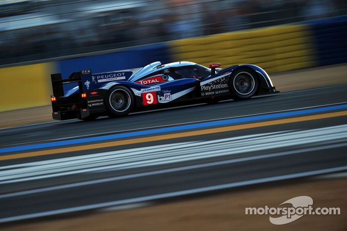 #9 Team Peugeot Total Peugeot 908: Sébastien Bourdais, Simon Pagenaud, Pedro Lamy