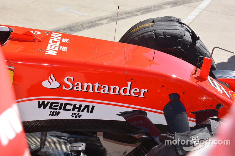 Coche de Sebastian Vettel, Ferrari SF16-H
