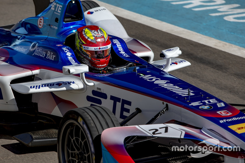 Wat was in 2016 de hoogste finishpositie van Robin Frijns in het FIA Formule E-kampioenschap?
