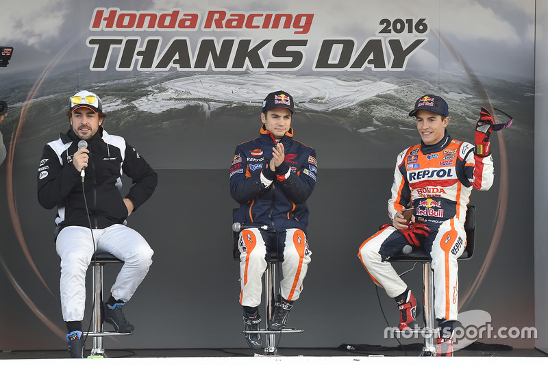 2016 Honda Racing Thanks Day Honda Talk Show con Fernando Alonso, Dani Pedrosa y Marc Márquez
