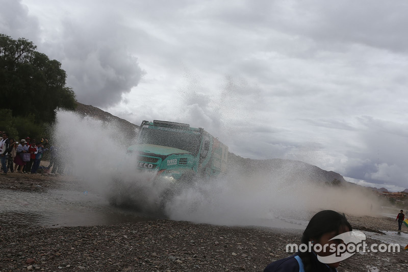 #500 Team De Rooy, IVECO: Gerard De Rooy, Moi Torrallardona, Darek Rodewald