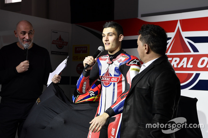 Fausto Gresini, Team Manager Federal Oil Gresini Moto2 y Jorge Navarro, Federal Oil Gresini Moto2
