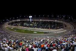 Overall view of the race action
