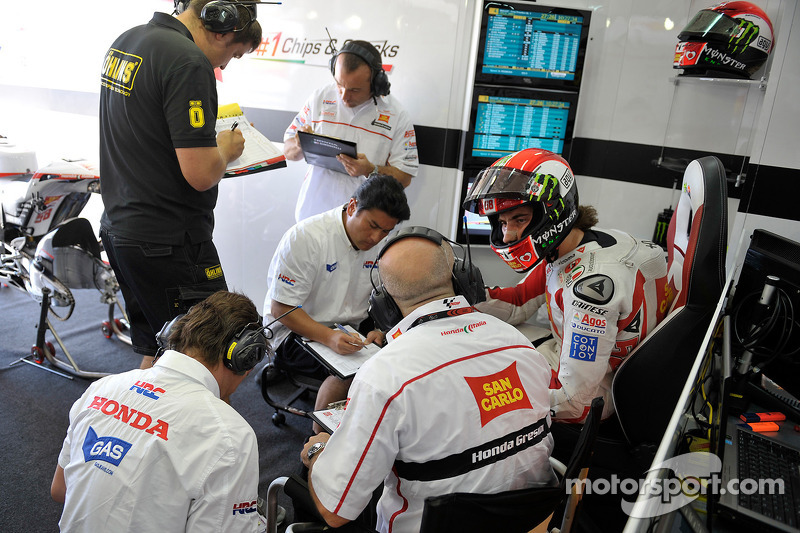 2011: Simoncelli erhält eine Werks-Honda