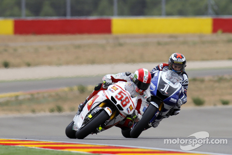 Marco Simoncelli, San Carlo Honda Gresini, Jorge Lorenzo, Yamaha Factory Racing