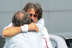 Marco Simoncelli's father reacts to the news of his son's passing