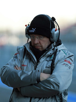 Ross Brawn, director de equipo, Mercedes GP