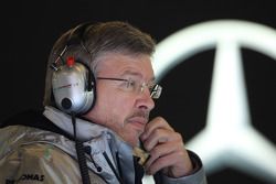 Ross Brawn, director de equipo, Mercedes GP