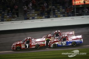 John King, Red Horse Racing Toyota, Timothy Peters, Red Horse Racing Toyota and Todd Bodine, Red Horse Racing Toyota