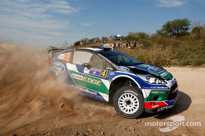 Petter Solberg y Chris Patterson, Ford Fiesta RS WRC, Ford World Rally Team