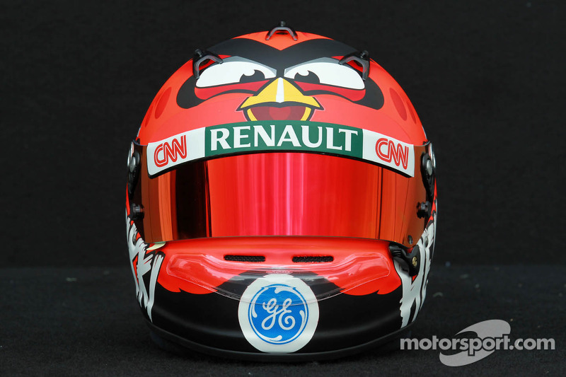 Casco de Heikki Kovalainen, Caterham F1 Team