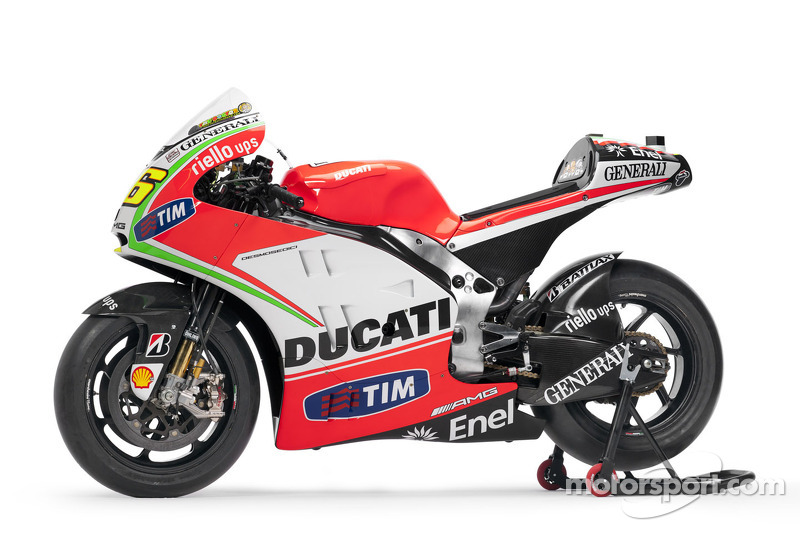 La nueva Ducati Desmosedici GP12