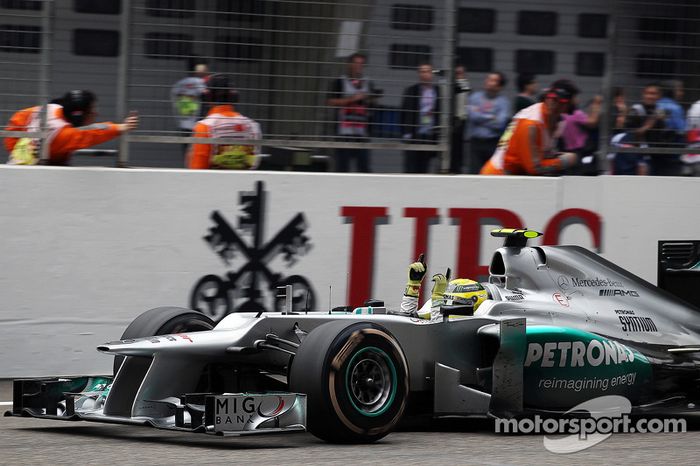 2012: Nico Rosberg, Mercedes F1 W03