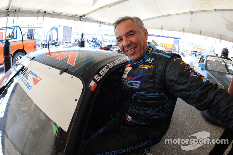 Eliseo Salazar testing in Grand-Am in 2012.