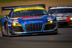 #21 Hitotsuyama Racing Audi R8 LMS: Cyndie Allemann, Akihiro Tsuzuki