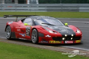 #57 Vita4One Team Italy Ferrari 458 Italia: Eugenio Amos, Giacomo Petrobelli, Alessandro Bonacini